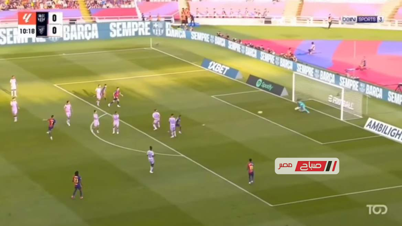 ملخص وأهداف مباراة برشلونة وأتلتيكو بلباو المثيرة في الدوري الإسباني لكرة القدم